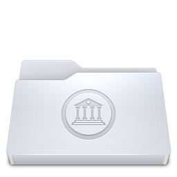 Folder Library Icon 256x256 png